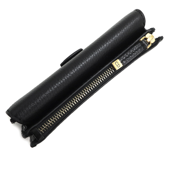 Christian Dior Addict Clutch Bag Leather Black - Picture 9 of 12